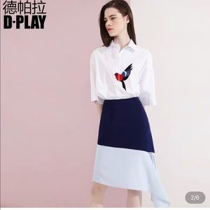 A suit of shirts and skirts